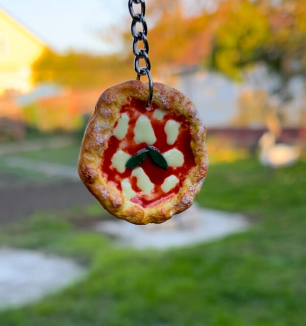 Pizza - Kulcstartó